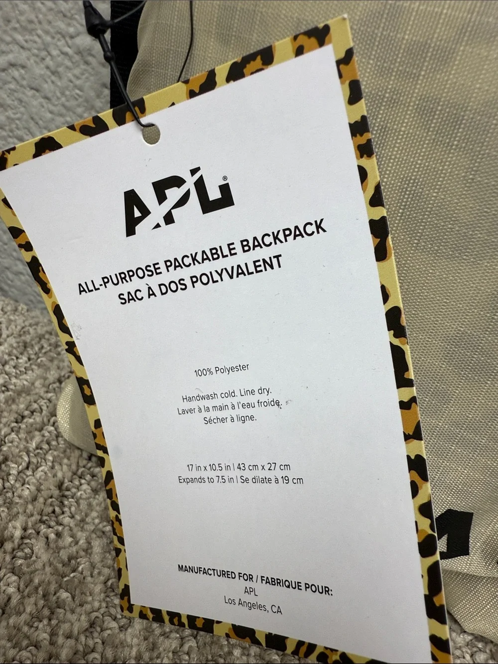 APL sleek backpack